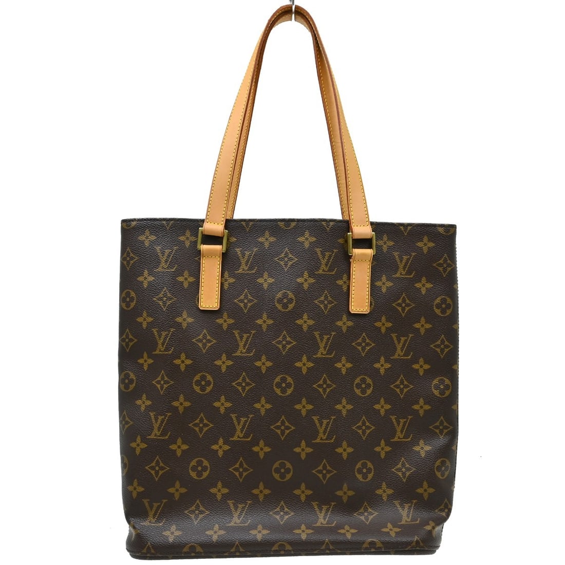 Louis Vuitton Vavin GM Monogram Canvas Tote M51170: Louis Vuitton Vavin GM Monogram Canvas Tote M51170 Vintage Louis Vuitton Vavin GM tote handbag in brown Monogram canvas with leather trim and double handles. This open-top bag features a brown canvas 