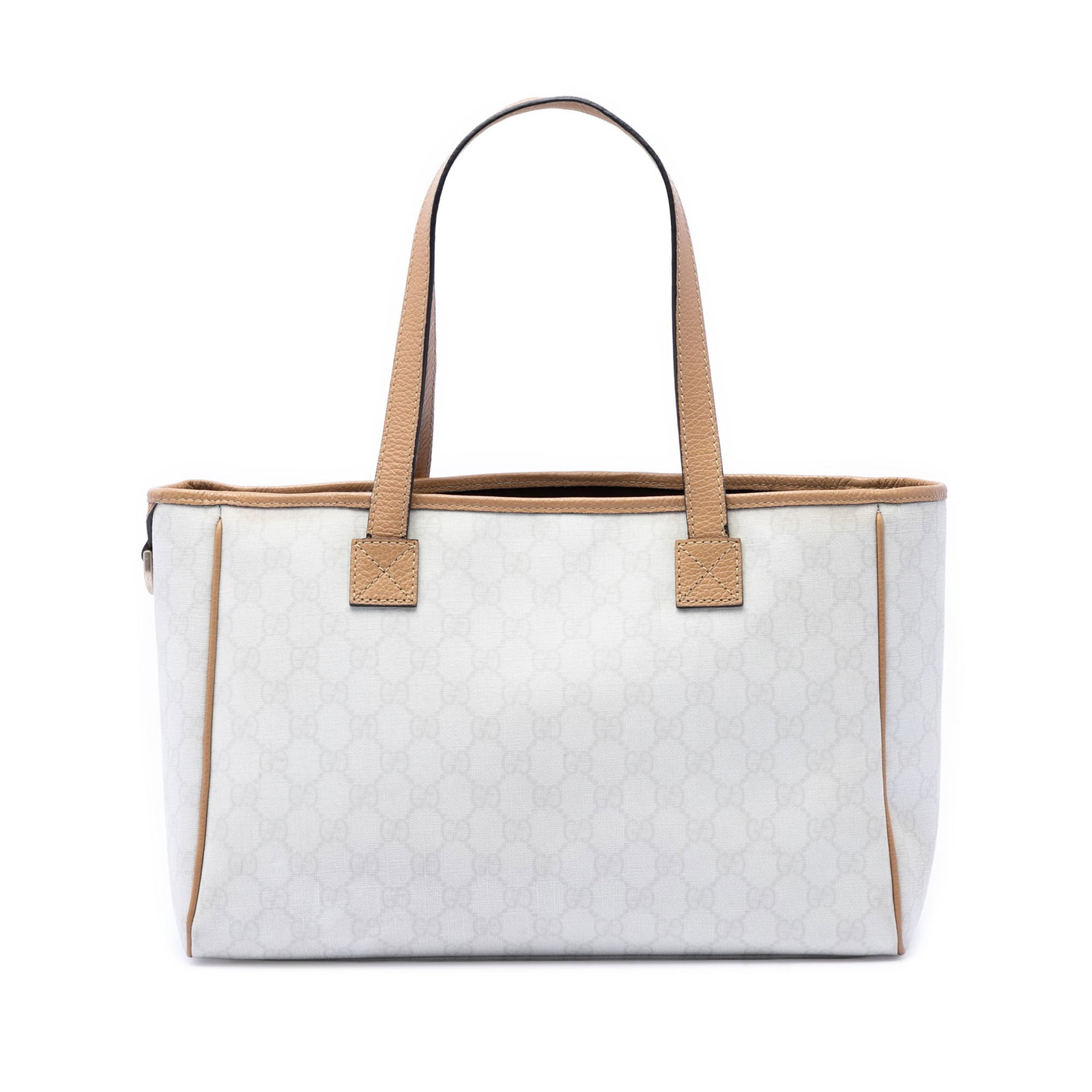 Gucci GG Supreme coated canvas tote bag with leather trim (1 of 6)
