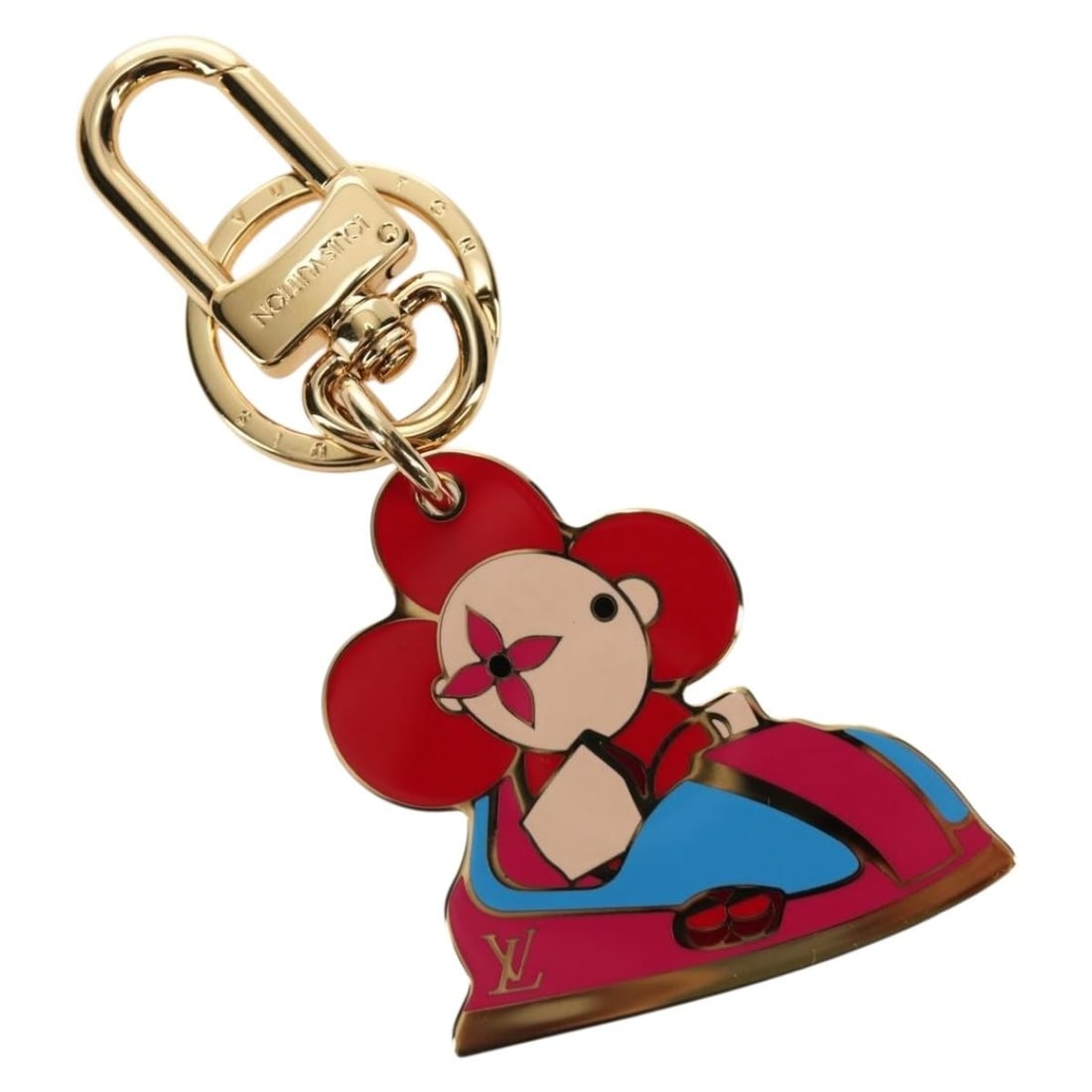 Louis Vuitton M69860 Vivienne Porte Cles Gold Metal Charm (1 of 17)