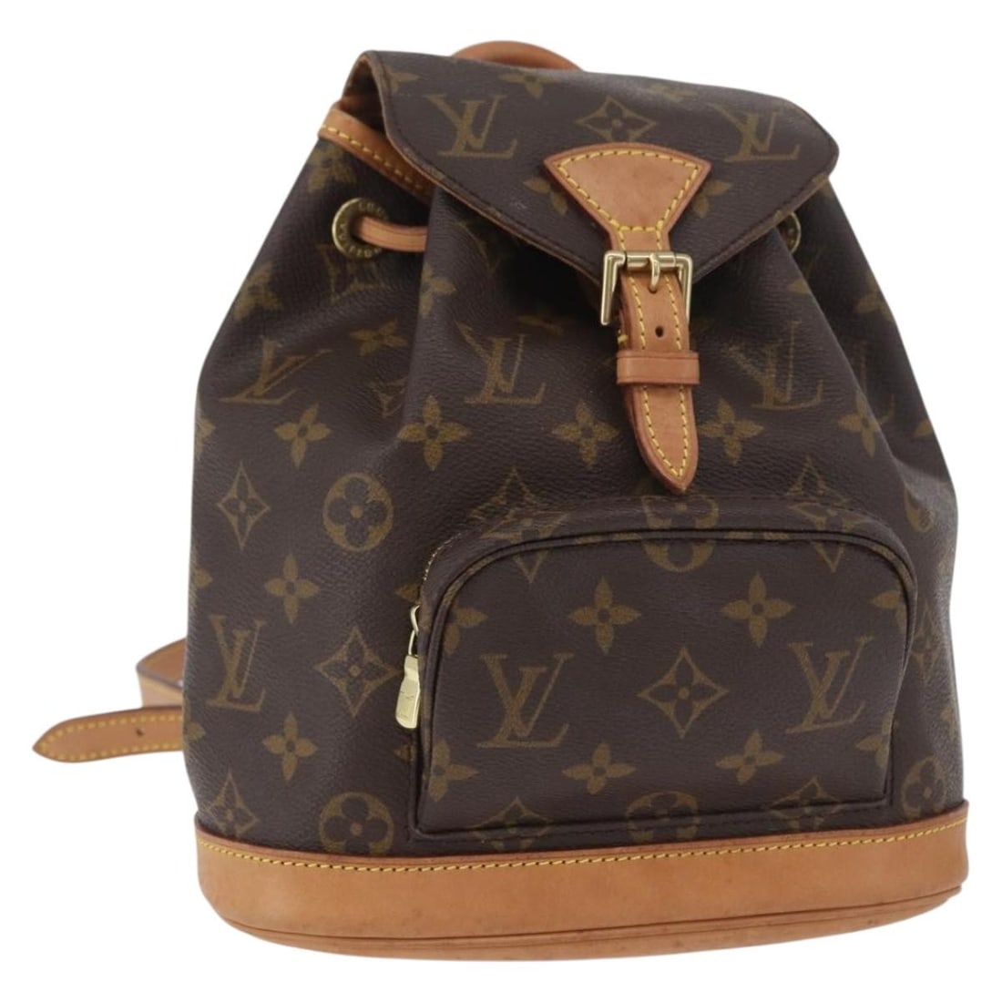 Louis Vuitton M51137 Montsouris PM Monogram Canvas Backpack: Louis Vuitton M51137 Montsouris PM Monogram Canvas Backpack Louis Vuitton Monogram Montsouris PM backpack in Monogram canvas, made in France. This women's backpack includes a dust bag and shows reason