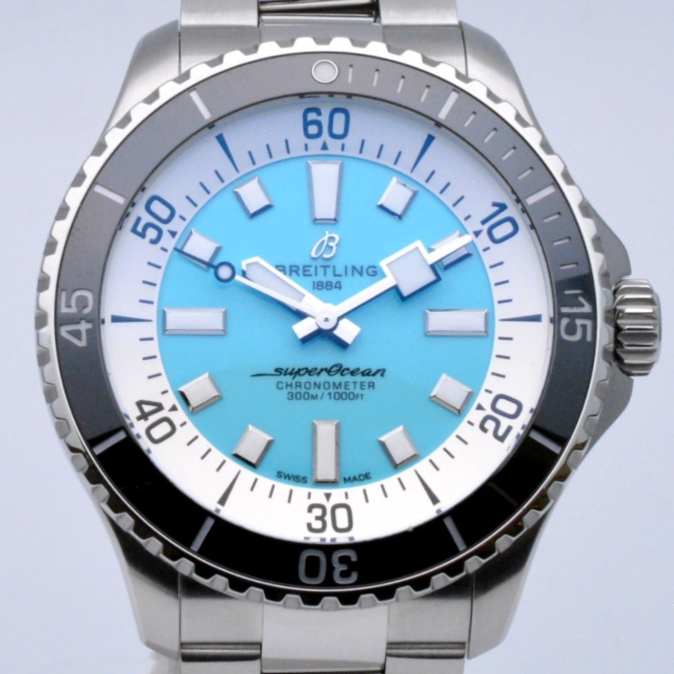 Breitling Superocean Automatic 44 A17376211L2A1 Blue Dial Steel Watch (1 of 7)