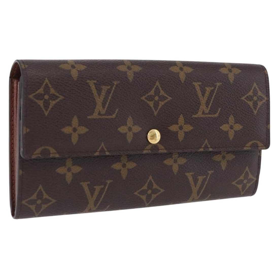Louis Vuitton M61734 Sarah Long Wallet in Monogram Canvas: Louis Vuitton M61734 Sarah Long Wallet in Monogram Canvas Louis Vuitton Portefeuille Sarah long wallet in Monogram canvas. This women's wallet includes a dust bag and item box. Condition is ranked A, 