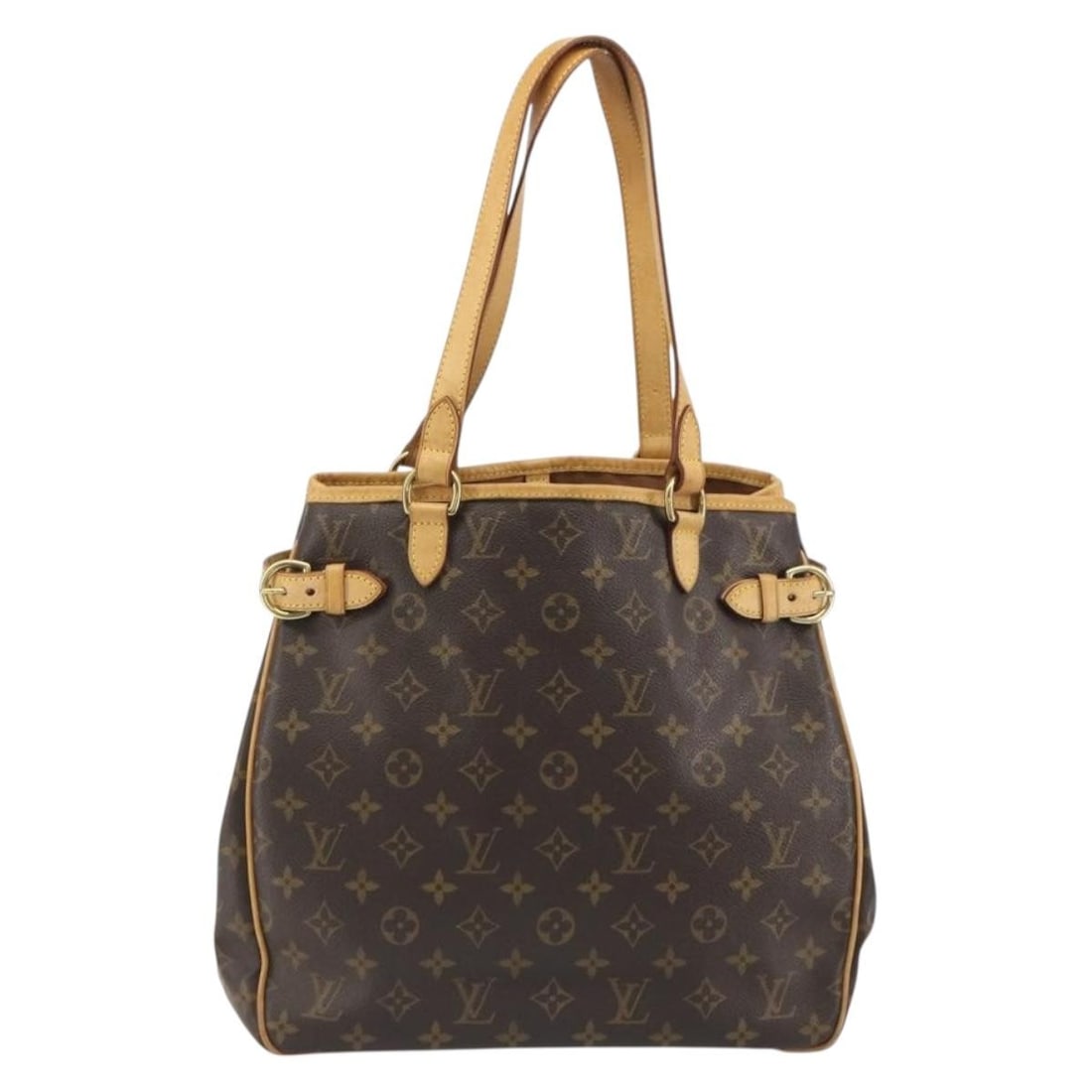 Louis Vuitton Batignolles Brown Canvas Handbag (1 of 18)