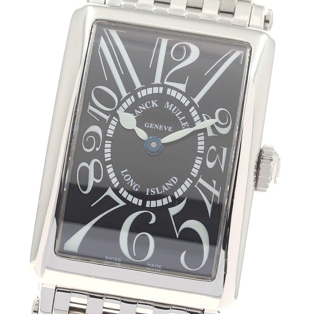 FRANCK MULLER Long Island 902QZ womens quartz stainless steel wristwatch (1 of 6)