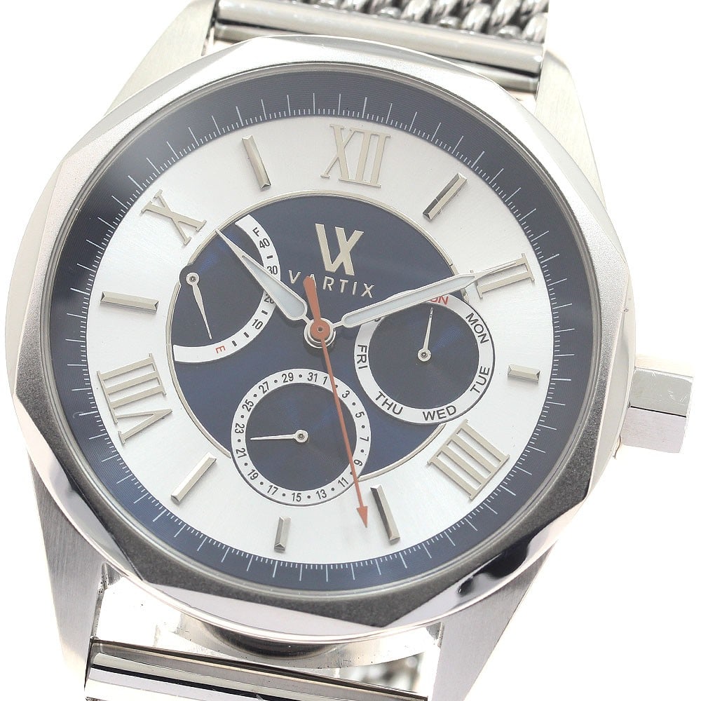 VARTIX ALIVE PR03 mens automatic wristwatch day date power reserve: VARTIX ALIVE PR03 mens automatic wristwatch day date power reserve Pre-owned VARTIX PR03 ALIVE men's wristwatch with automatic movement and day-date and power reserve functions. This limited edition w