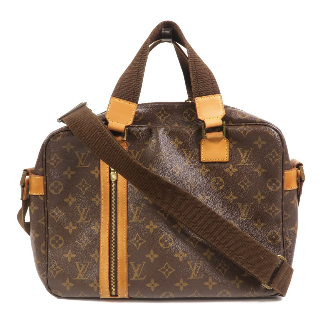 Louis Vuitton Sac Bosphore M40043 Monogram 2 Way Shoulder Bag: Louis Vuitton Sac Bosphore M40043 Monogram 2 Way Shoulder Bag Louis Vuitton Sac Bosphore 2-way shoulder bag in brown Monogram PVC coated canvas. This women's bag features a top handle and an adjustabl