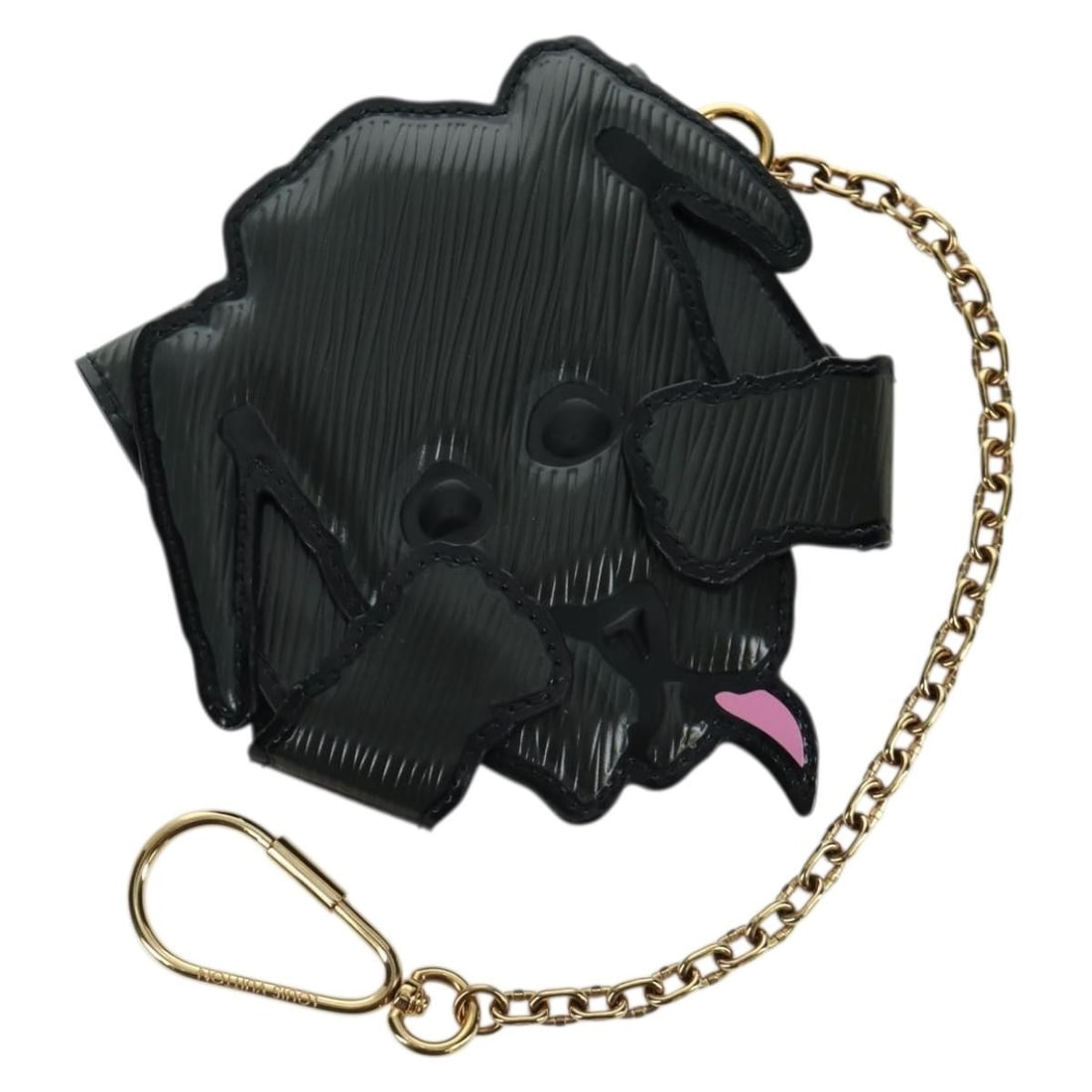 Louis Vuitton M63897 Epi Leather Card Holder Black: Louis Vuitton M63897 Epi Leather Card Holder Black Louis Vuitton card case in black Epi leather with a slim, structured design. Includes the dust bag and item box. Condition is rated A: excellent, wit