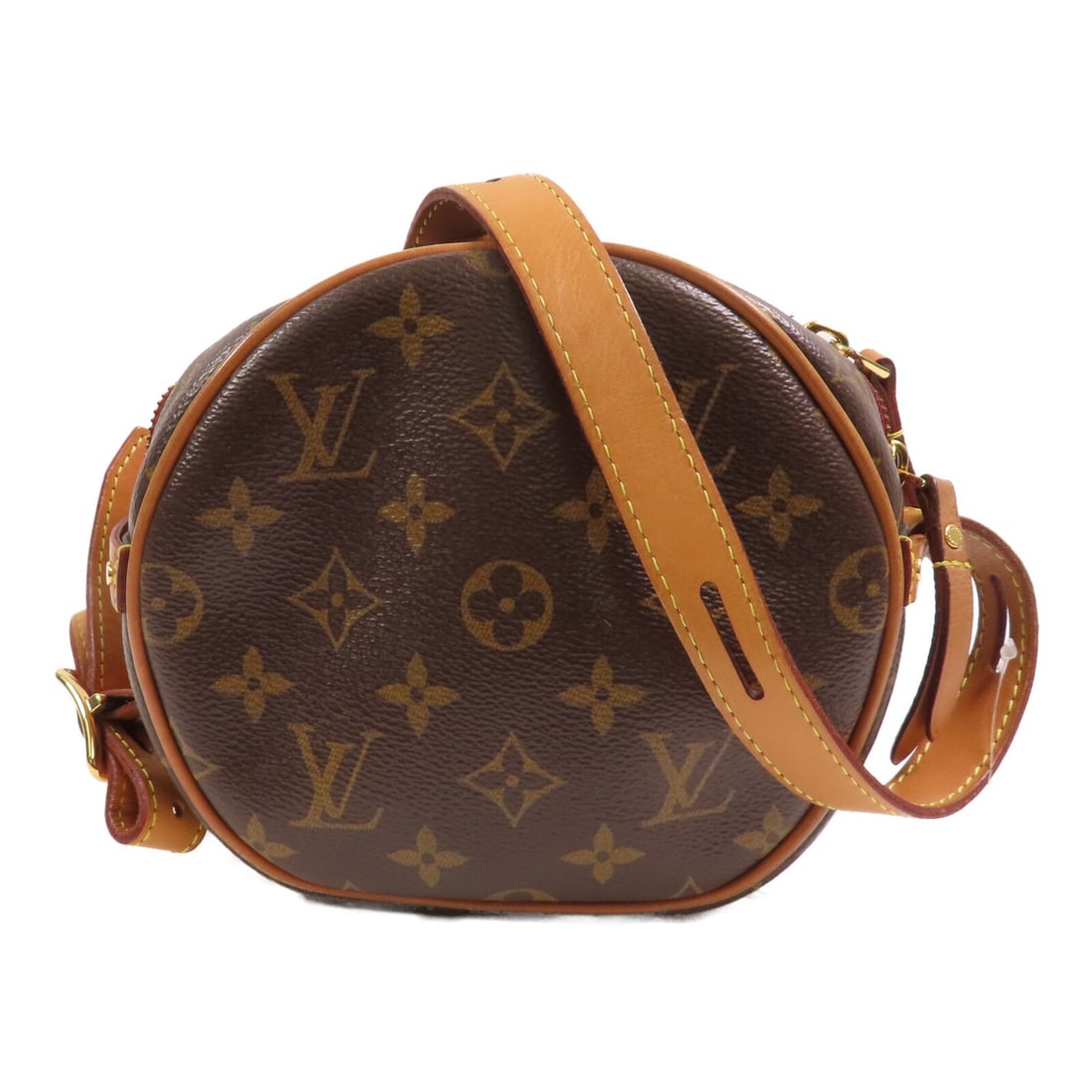 Louis Vuitton M45578 Boite Chapeau Souple PM Monogram Shoulder Bag: Louis Vuitton M45578 Boite Chapeau Souple PM Monogram Shoulder Bag Louis Vuitton Boite Chapeau Souple PM shoulder bag in brown Monogram x PVC coated canvas. This regular-size women's bag is made in Fr