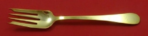 Tiffany & Co Salem Vermeil Sterling Silver 4-Tine Salad Fork 6.5 Inches (1 of 1)