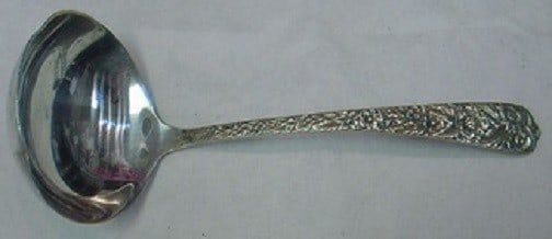 International Sterling Silver Radiant Rose Gravy Ladle 6 1/8 inches: International Sterling Silver Radiant Rose Gravy Ladle 6 1/8 inches This exquisite gravy ladle features the elegant Radiant Rose pattern by International Sterling. Crafted from high-quality sterling s