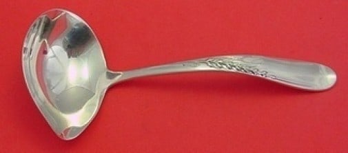 Reed & Barton Silver Wheat Sterling Silver Gravy Ladle 6.25" (1 of 2)