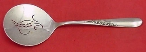 Reed & Barton Silver Wheat Sterling Silver Tomato Server 8.25" (1 of 2)