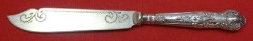 C H Beaston Queens Sterling Silver Fish Knife 8.5 Inch: C H Beaston Queens Sterling Silver Fish Knife 8.5 Inch Experience a touch of elegance with this Queens by C H Beaston sterling silver fish knife, measuring 8 1/2 inches. Crafted from high-quality ster