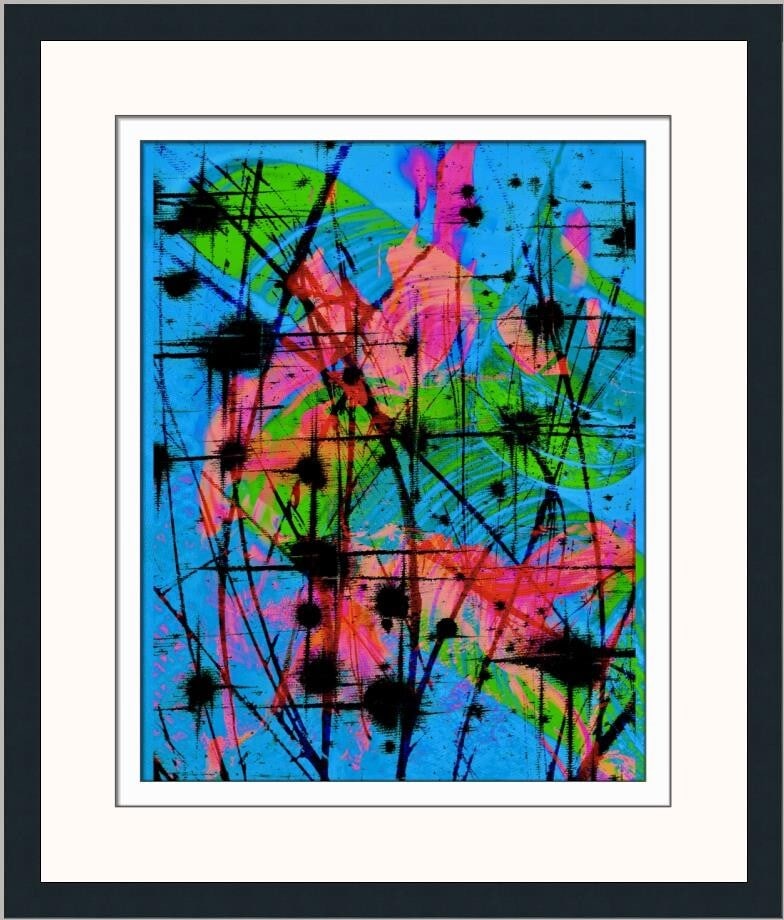 Brent Wickes Coral Colors Limited Edition Giclee Print Framed Signed 27x22: Brent Wickes Coral Colors Limited Edition Giclee Print Framed Signed 27x22 This stunning giclee print titled 'Coral Colors' by artist Brent Wickes showcases a vibrant blend of hues in an abstract surr