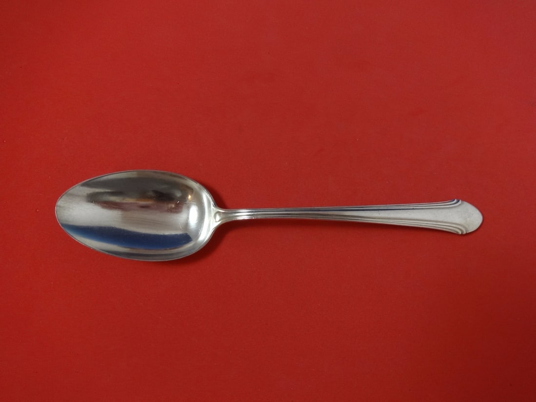 Alvin Romantique Sterling Silver 8.5 Inch Serving Spoon: Alvin Romantique Sterling Silver 8.5 Inch Serving Spoon Enhance your dining experience with this exquisite serving spoon from the Romantique pattern by Alvin. Crafted from high-quality sterling silver