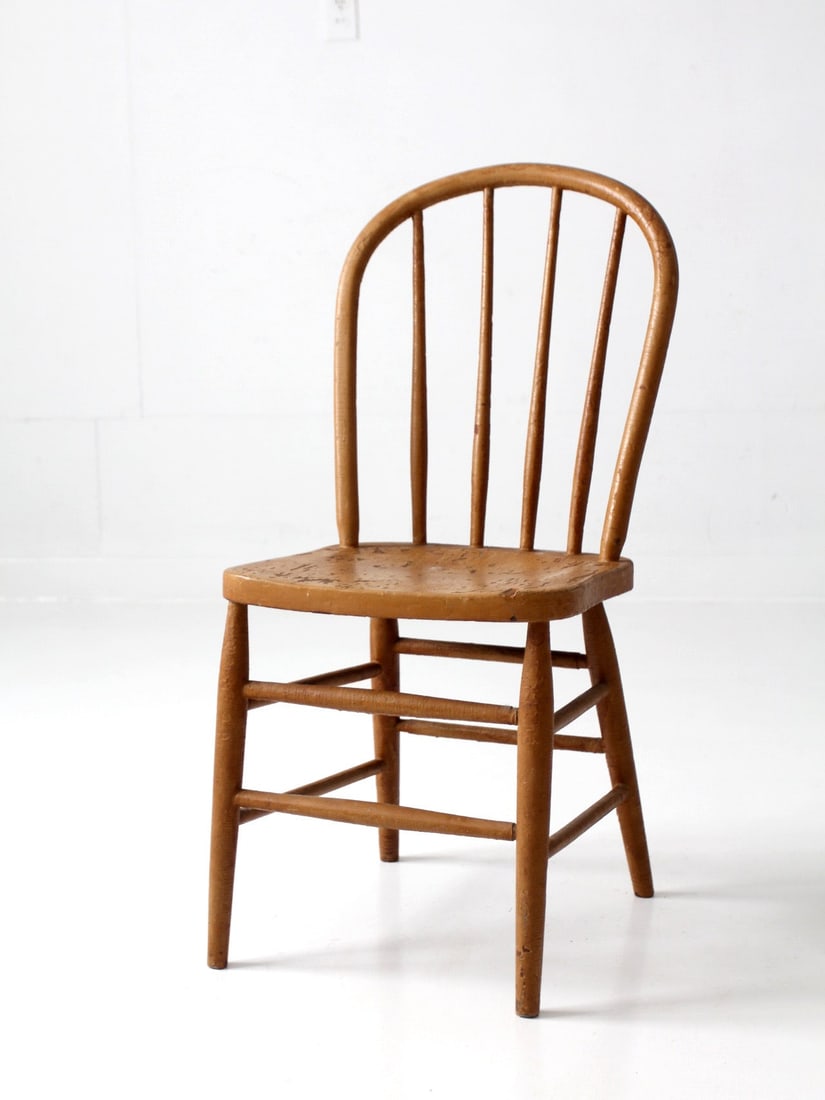 Early 20th Century Windsor Bow Back Chair (1 of 15)