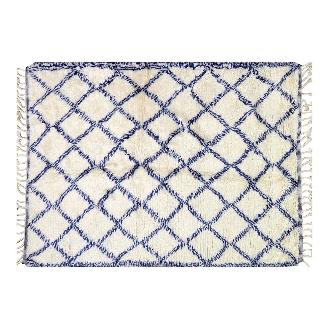 9x12 Wool Area Rug with Contemporary Moroccan Design (1 of 4)