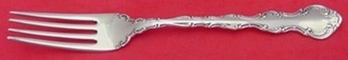 Sterling Silver Place Fork 7.5 Inch Strasbourg Pattern by Gorham (1 of 1)