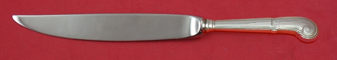 Tiffany & Co Castilian Sterling Silver Steak Knife 8 Inch Non Serrated: Tiffany & Co Castilian Sterling Silver Steak Knife 8 Inch Non Serrated This exquisite Castilian steak knife by Tiffany & Co. features a sterling silver hollow handle and a stainless steel blade, ensur