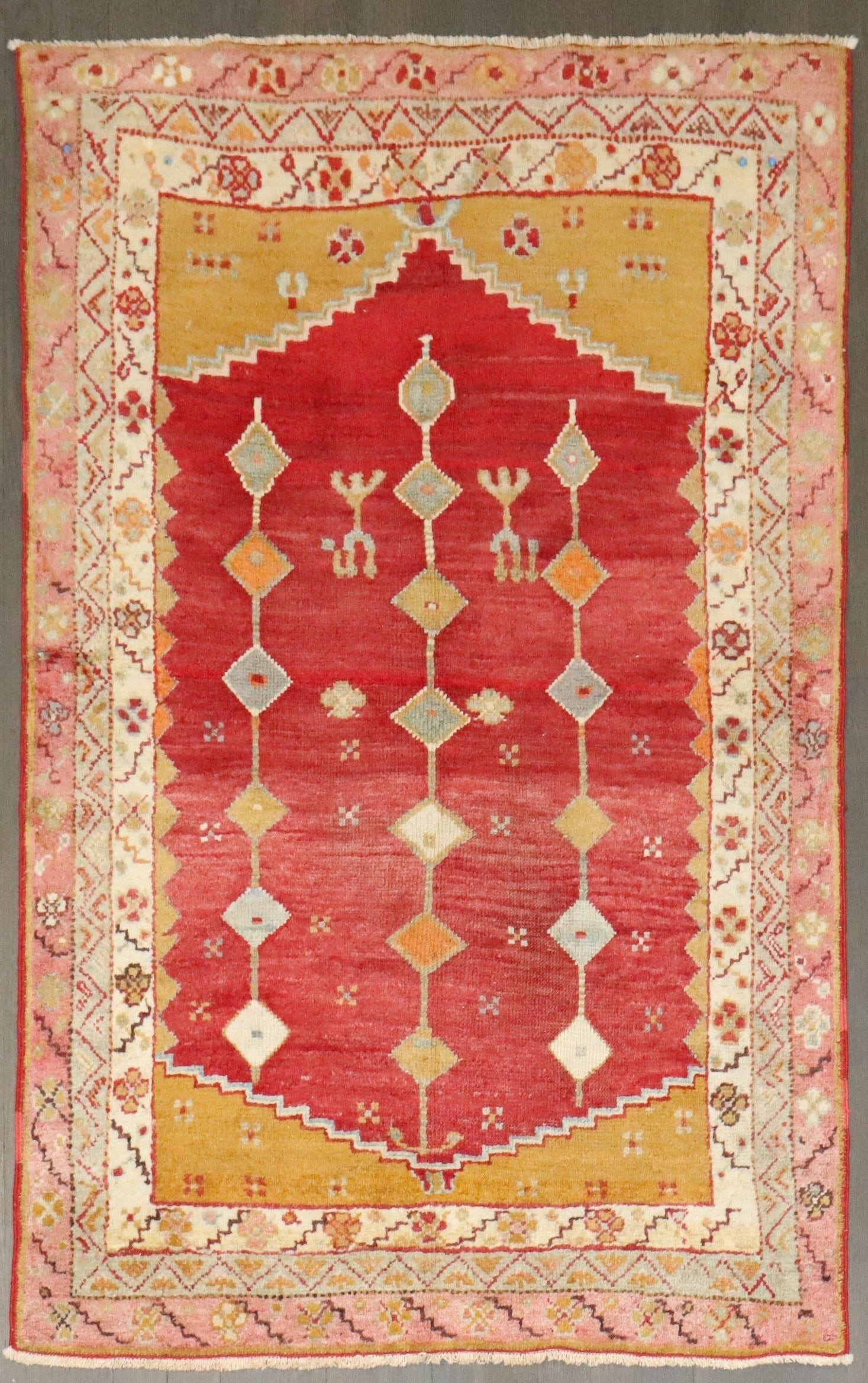 3' 1" x 4' 11" Turkish Anatolian Small Rug (1 of 7)