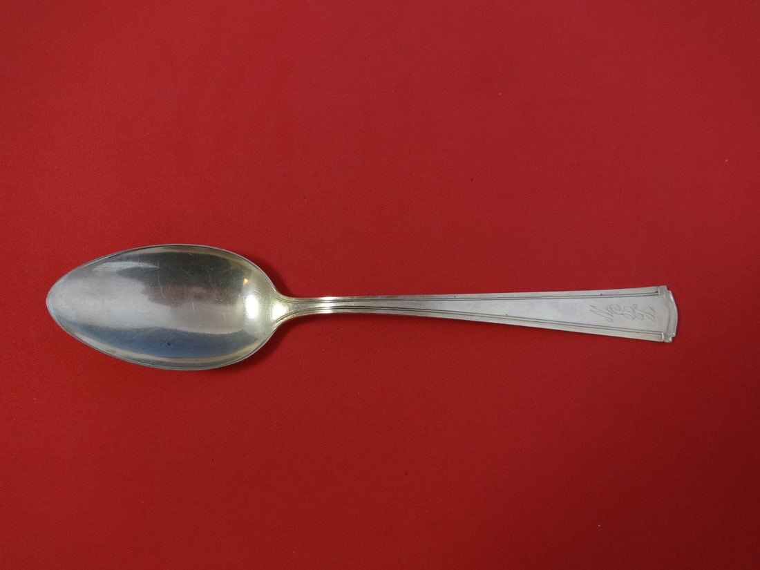 Sterling Silver Serving Spoon Watson Wentworth Pattern 8 3/8" (1 of 1)