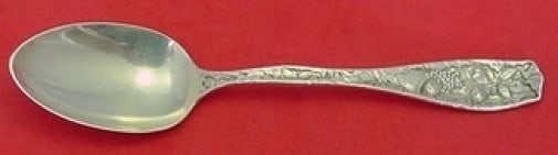 Towle Pomona sterling silver soup spoon 7 in fruit motif (1 of 1)