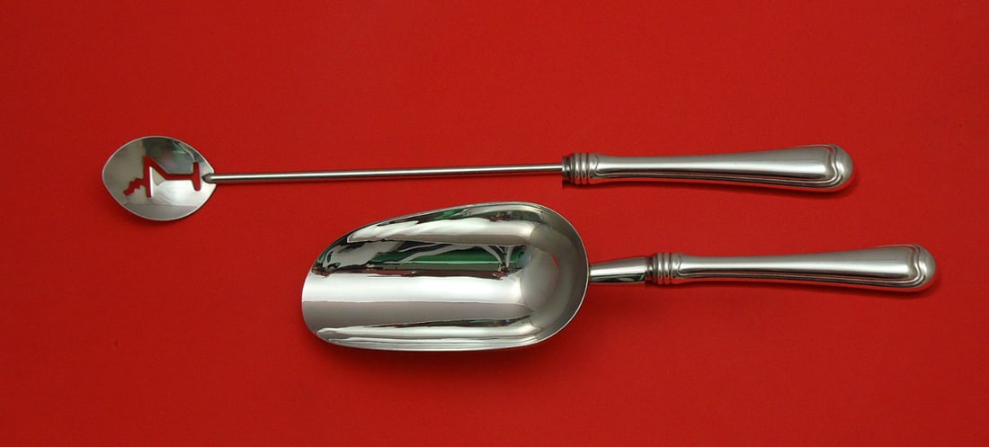 2 Piece Gorham Old French Sterling Silver Bar Serving Set (1 of 1)