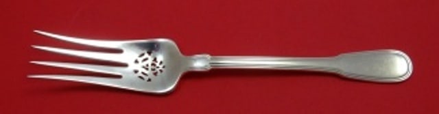 Tiffany & Co Hamilton Gramercy Sterling Silver Cold Meat Fork 9 Inch: Tiffany & Co Hamilton Gramercy Sterling Silver Cold Meat Fork 9 Inch This elegant serving fork, known as Hamilton aka Gramercy, is crafted from high-quality sterling silver by the renowned Tiffany & C