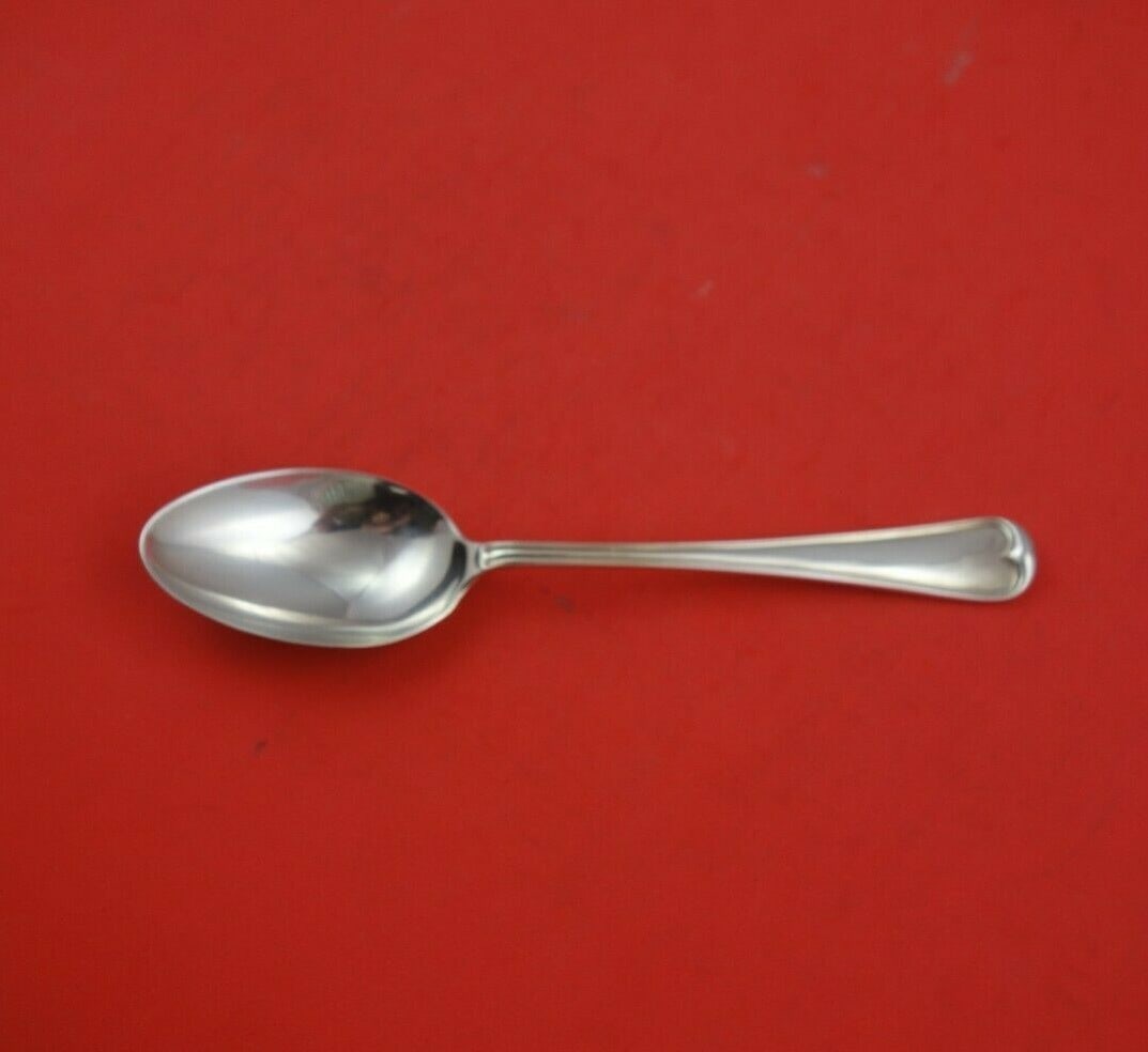James Robinson Thread Edge Sterling Silver Dessert Spoon 7 Inch (1 of 3)