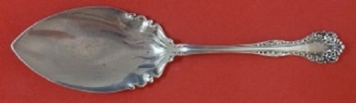 Alvin Florentine Sterling Silver Pie Server 10 Inch Monogrammed: Alvin Florentine Sterling Silver Pie Server 10 Inch Monogrammed This exquisite pie server is crafted from sterling silver, featuring the elegant Florentine pattern by Alvin. Measuring 10 inches, it sh