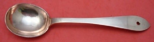 Tiffany & Co Queen Anne Rare Copper Gumbo Soup Spoon 8" One of a Kind: Tiffany & Co Queen Anne Rare Copper Gumbo Soup Spoon 8" One of a Kind Discover a rare gem in the culinary world with this Queen Anne by Tiffany & Co. copper sample gumbo soup spoon. This one-of-a-kind