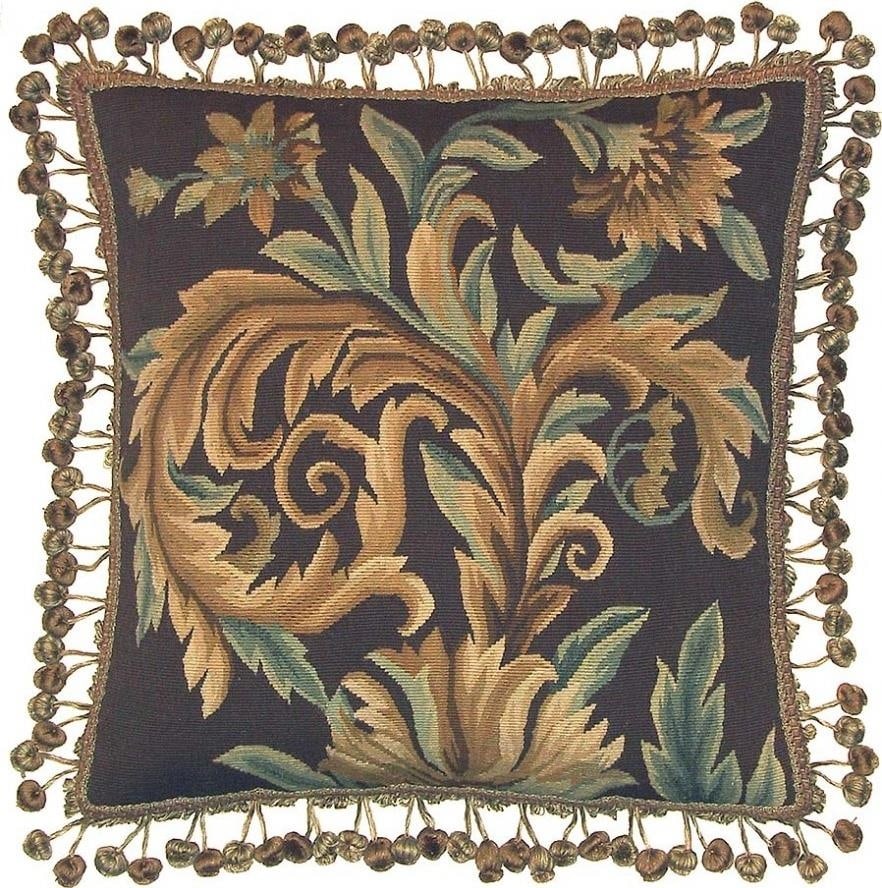 Provence Home Handwoven Aubusson Pillow Sunflower Design 20x20: Provence Home Handwoven Aubusson Pillow Sunflower Design 20x20 This exquisite handwoven Aubusson pillow features a vibrant sunflower design, adding a touch of elegance to any space. Crafted from high-