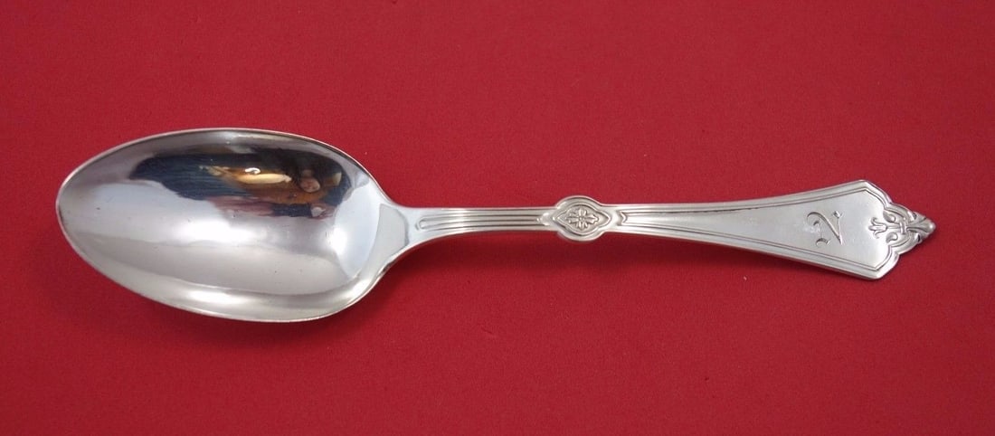 Koehler and Ritter Marin aka Rosette sterling soup spoon 6 7/8 (1 of 1)