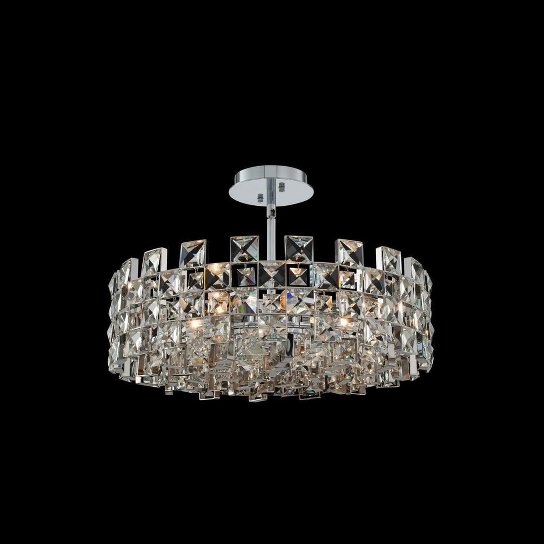Kalco Firenze Crystal Pendant Light Contemporary 15H 22W 22D Indoor: Kalco Firenze Crystal Pendant Light Contemporary 15H 22W 22D Indoor Elevate your space with the Luxurious Firenze Crystal Pendant, a stunning centerpiece designed by Kalco. This contemporary-style pen