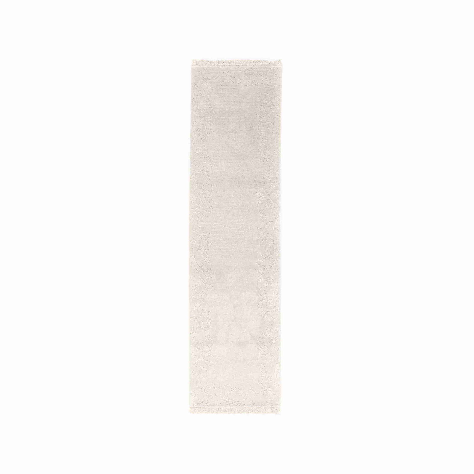 Authentic Handmade Modern Wool on Cotton Carpet 31.5 x 118.1: Authentic Handmade Modern Wool on Cotton Carpet 31.5 x 118.1 Experience the elegance of this Authentic Handmade Modern Carpet, meticulously crafted from a combination of wool and cotton. This exquisit