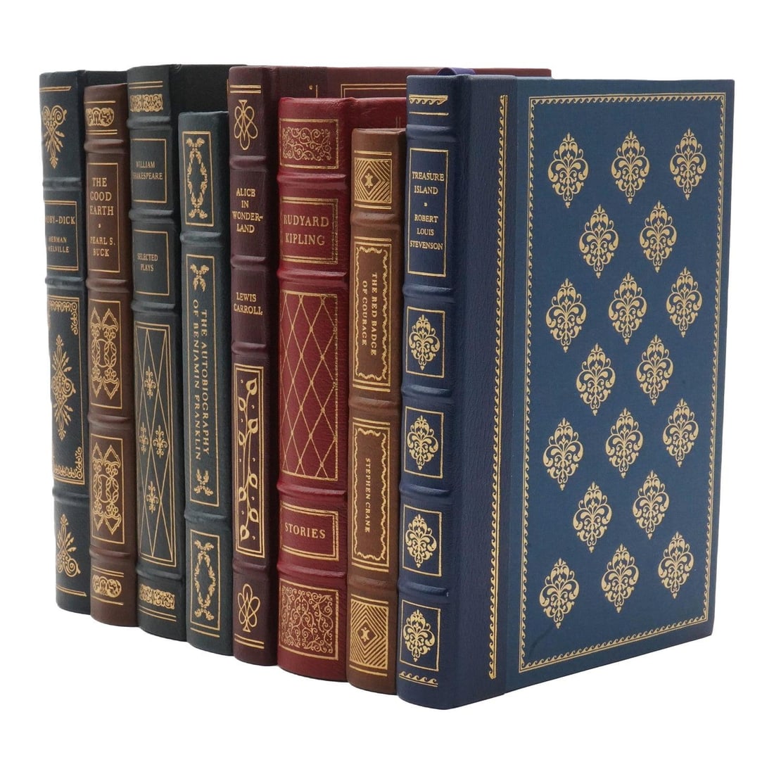 8 Franklin Library leather bound books Set of 8 (1 of 10)