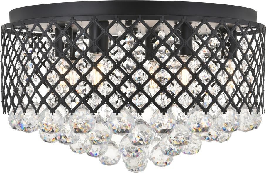 Elegant Lighting Tully Mid-Century Modern Flush Mount Ceiling Light (1 of 1)