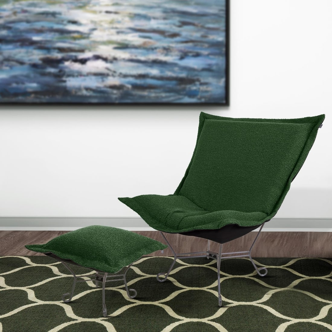 Howard Elliott Barbet Brown Hand-Finished Ottoman Cover 24x24: Howard Elliott Barbet Brown Hand-Finished Ottoman Cover 24x24 Enhance your living space with this Hand-Finished Chocolate Ottoman Cover from the Barbet collection. Designed to fit seamlessly with vari
