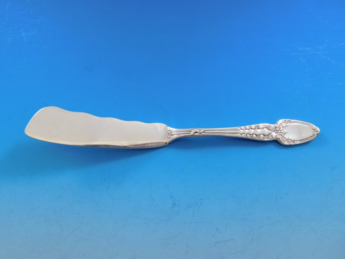 Tiffany & Co. Broom Corn Sterling Silver Master Butter Knife 7 Inch (1 of 4)