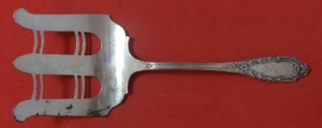 Lunt Sterling Silver Asparagus Server 8 3/4 John Hancock Pattern (1 of 1)