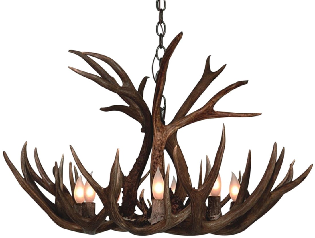 Customizable Sunbleached Mule Deer Antler Bowl Chandelier 4-Light: Customizable Sunbleached Mule Deer Antler Bowl Chandelier 4-Light Illuminate your space with this stunning Unique Mule Deer Antler Chandelier, a perfect blend of rustic charm and modern craftsmanship.