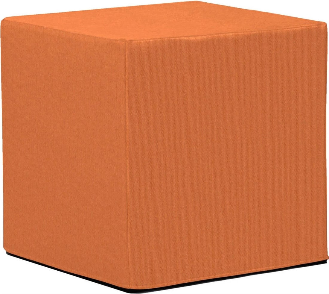 Howard Elliott Seascape Canyon Orange No-Tip Block Chair: Howard Elliott Seascape Canyon Orange No-Tip Block Chair The Sunbrella No-Tip Block in Seascape Canyon Orange is a stylish and functional addition to your home decor. This contemporary square block fe
