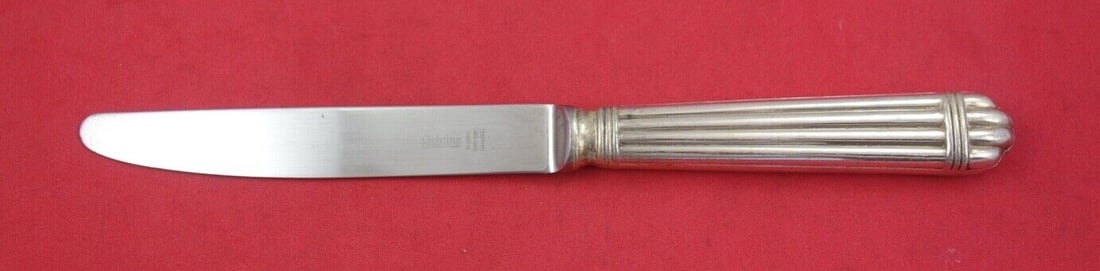 Gehring Aria Modern .800 Silver Dinner Knife 9 1/4" French.800 (1 of 2)