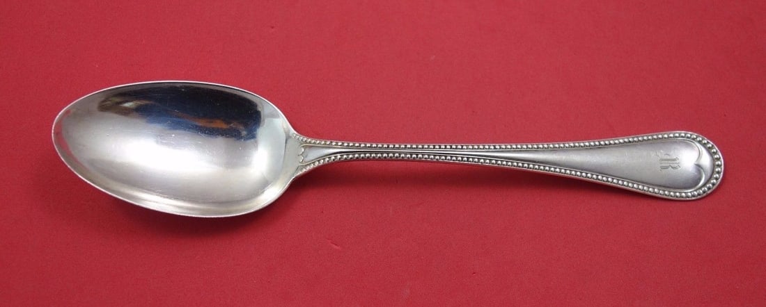 Alvin Virginia Sterling Silver Serving Spoon 8 1/8" (1 of 1)