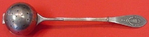 Lunt Sterling Silver Mount Vernon Tea Infuser Spoon 6 1/4" (1 of 1)