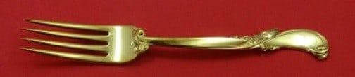 Wallace Waltz of Spring Vermeil Sterling Silver Fork 7.25 inches (1 of 1)