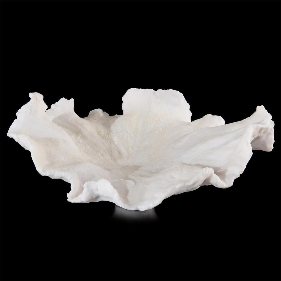 John-Richard Organic Modern Floating Wave Bowl Cream 22x22: John-Richard Organic Modern Floating Wave Bowl Cream 22x22 This Elegant Floating Wave Bowl features a stunning translucent cream finish, perfect for enhancing any decor. Crafted in an organic modern s