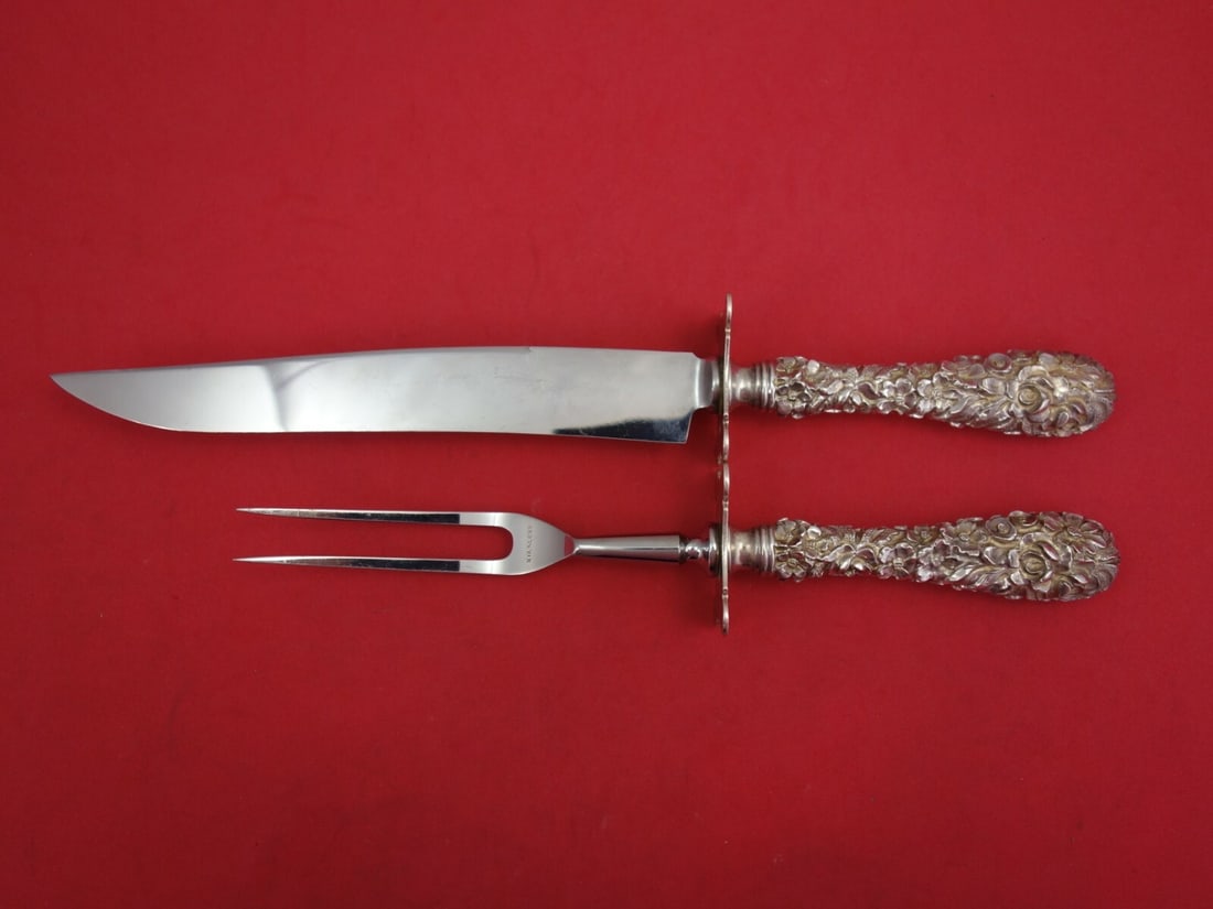 Stieff Princess Sterling Silver Steak Carving Set 2-Piece (1 of 2)