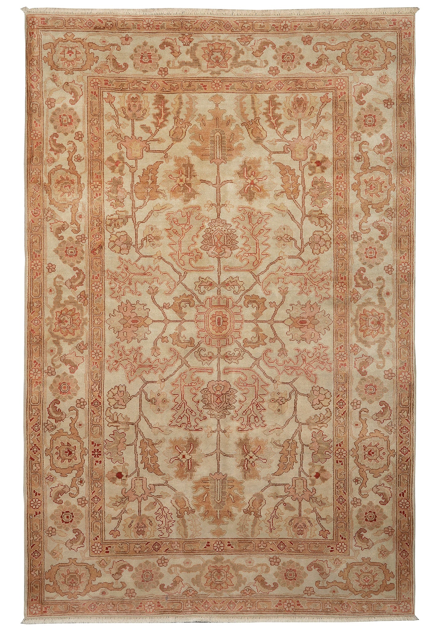 6 x 8.8 Chobi Peshawar Soltanabad Handmade Wool Area Rug (1 of 14)