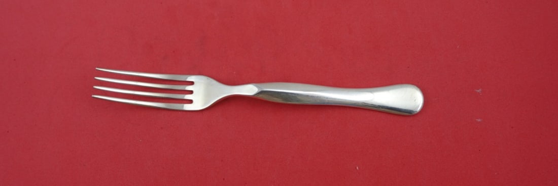 Bulgari Rosenthal Eccentria Sterling Silver Salad Fork 7 Inch: Bulgari Rosenthal Eccentria Sterling Silver Salad Fork 7 Inch This exquisite 7" salad fork from the Eccentria pattern by Bulgari and Rosenthal showcases the elegance of sterling silver craftsmanship. 